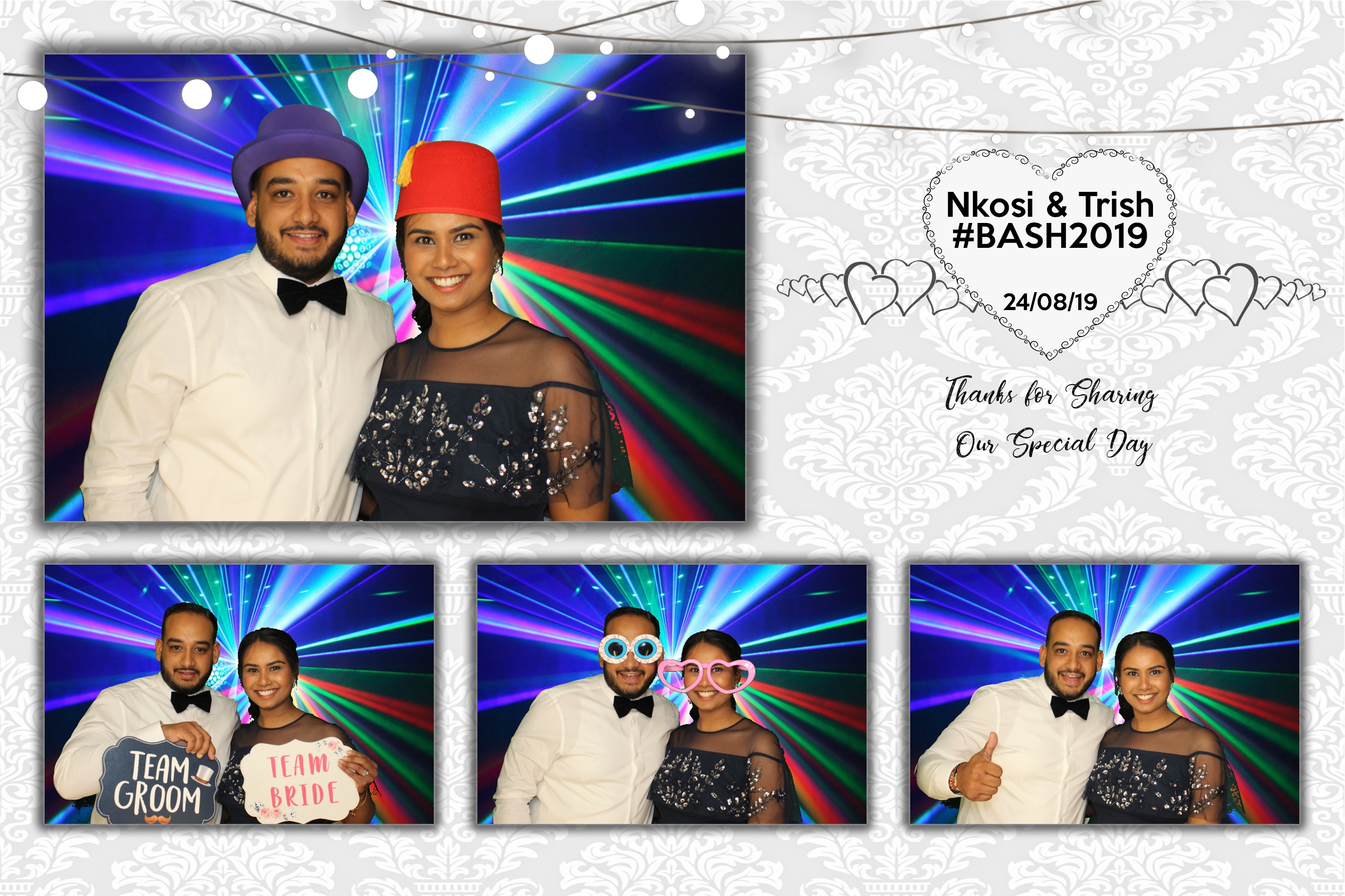 Nkosi & Trish's Wedding  | View more photos from the event at images.mobile-photo-booth.com/u/MobilePhotoBoothUK/Nkosi-Trishs-Wedding